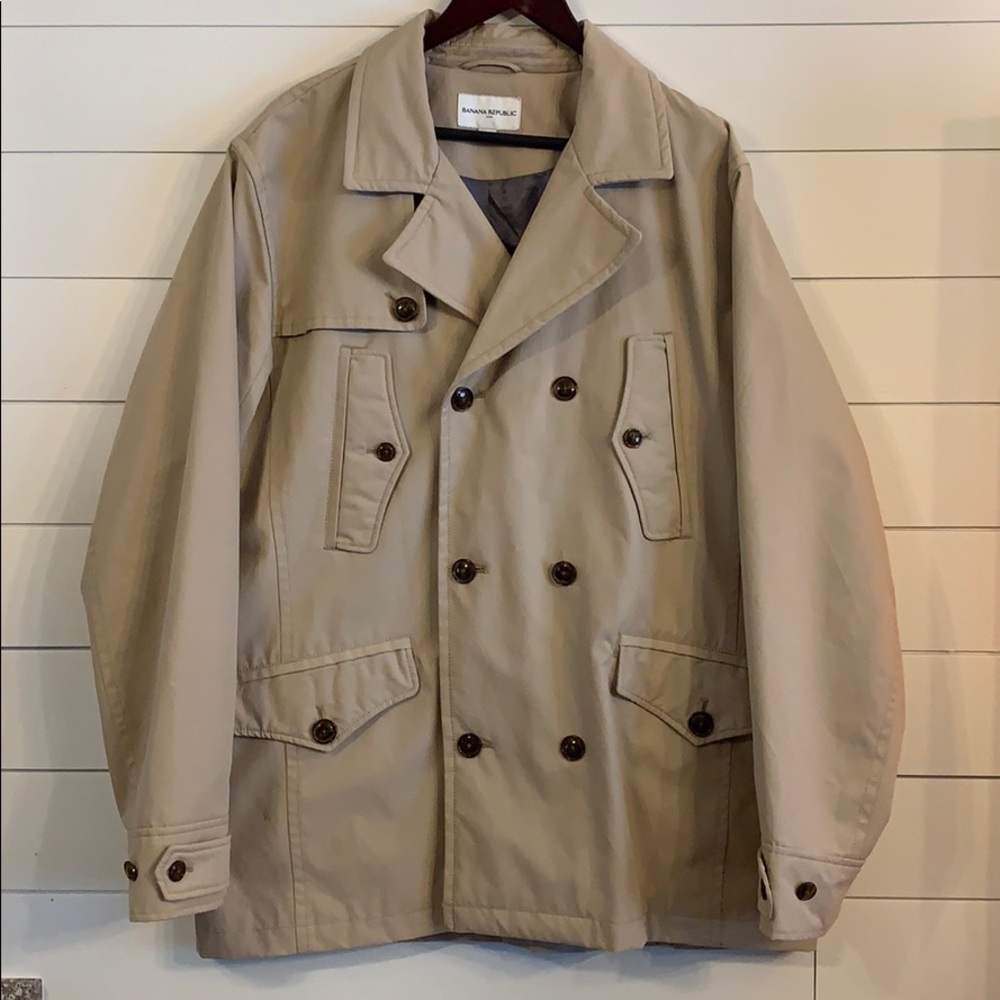 Men’s Banana Republic Raincoat